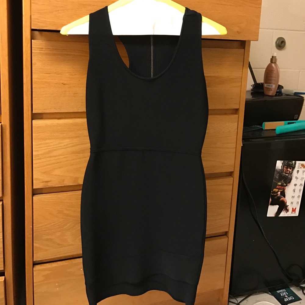 BCBG MaxAzria Black Bandage dress small